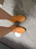 阿迪達(dá)斯yeezy350全透火山橙椰子夏日透氣男女休閑鞋GW2870  46.5 曬單實拍圖