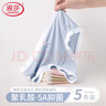 浪莎女士?jī)?nèi)褲夏季薄款聚乳酸抗菌棉質(zhì)襠無(wú)痕少女感中高腰大碼女生短褲 曬單實(shí)拍圖
