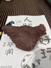 漢帝唐韻（HDTYU）紫砂茶寵擺件名家陳洪軍全手工茶玩生肖母子雞雕塑茶道可養 多子多吉-9.5*6.5*6cm 曬單實(shí)拍圖