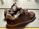 斯凱奇（Skechers）夏季時(shí)尚休閑運(yùn)動(dòng)低幫板鞋舒適透氣簡(jiǎn)約時(shí)尚百搭T頭德訓(xùn)鞋 巧克力色/CHOC 41 曬單實(shí)拍圖