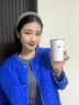 Jeep吉普戶外直飲水杯加厚304不銹鋼大容量露營(yíng)茶杯咖啡杯冷飲杯 漆黑色 350ml 曬單實(shí)拍圖