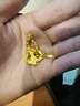 周生生永系列  足金夢蝴蝶黃金手鏈 花月佳期金首飾13954B計(jì)價(jià) 17厘米 - 7.41克(含工費(fèi)200元) 曬單實(shí)拍圖