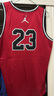 Jordan耐克AJ兒童背心 Nike23號(hào)男童籃球服夏季透氣無(wú)袖T恤  杰斯特紅 曬單實(shí)拍圖