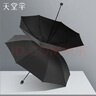 天堂傘 三折便攜商務傘黑膠防紫外線晴雨兩用傘 黑色（黑膠款） 曬單實拍圖