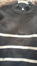 森馬（Semir）森柔|毛衫男冬季含羊毛針織衫半開(kāi)襟毛衣情侶內搭101724107206 曬單實(shí)拍圖