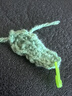 LNGA LANDGRE兒童節(jié)鉤織手工編織制作diy毛線鉤針勾線手工活在家發(fā)夾材料包 97號綠色10件 曬單實(shí)拍圖