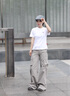 金利來【臺球運動系列】短袖T恤女斯諾克桌球中八三防抗菌圓領夏季新款 白色-00 S 曬單實拍圖