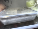 京冇316不銹鋼保鮮盒食品級方盤餃子冰箱收納盒飯盒密封冷凍盒儲物盒 曬單實拍圖