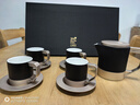 小罐茶茶具整套茶具骨瓷行政套茶具套裝禮盒裝茶壺茶具禮盒裝 黑色410ml 曬單實拍圖