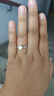 IDC河南人工培育鉆石18K金鉆戒一克拉戒指女鉑金求婚結(jié)婚禮物可定制 18k金【D色/VVS/3EX/上海IGI證】 1克拉【重金版】 曬單實拍圖