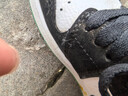耐克（NIKE）Air Jordan 1 AJ1黑綠腳趾低幫復(fù)古減震防滑耐磨運(yùn)動休閑籃球鞋 553560-113白黑綠 37.5 曬單實(shí)拍圖