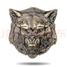 麗田狼頭金屬3D浮雕車貼中網(wǎng)標(biāo)越野車個(gè)性改裝車標(biāo)貼遮痕貼紙動(dòng)物尾標(biāo) 古銅色-黏貼中網(wǎng)兩用-鋅合金-狼 曬單實(shí)拍圖