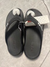 回力拖鞋男士夏天外穿軟底海邊沙灘浴室洗澡防滑夏季防臭人字涼拖 黑色 42/43 曬單實(shí)拍圖