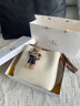 ClareKalen輕奢品牌包包女包托特斜挎水桶包女士情人節(jié)生日禮物送女友 奶白拼棕 曬單實拍圖