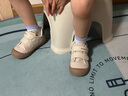 牧童兒童帆布鞋2025秋季新款女童軟底防撞寶寶學(xué)步鞋幼兒園室內(nèi)鞋男童 奶咖米 27 鞋內(nèi)長(zhǎng)17.5cm/適合腳長(zhǎng)17.0cm 曬單實(shí)拍圖