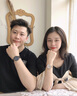 梭倫（SOLLEN）全自動(dòng)機械情侶手表一對鏤空防水夜光男女表生日禮物送女友送老婆 【貞愛(ài)系列】305玫黑+416玫白 曬單實(shí)拍圖