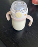 英氏（YEEHOO） 兒童保溫杯寶寶學(xué)飲吸管杯嬰兒6個(gè)月以上小月齡奶瓶幼兒園水杯 小月齡保溫杯【鴨嘴頭+吸管頭】帶重力球+送背帶 300ml 曬單實(shí)拍圖