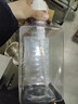 糖漿瓶按壓瓶擠壓糖漿瓶奶茶果糖果醬泵瓶大容量定量分裝瓶擠醬瓶 1600ml糖漿擠壓瓶+10cc壓頭 曬單實拍圖