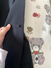 秋水伊人通勤小西裝女春新款修身一粒扣百搭直身修身西服顯瘦外套女 黑色 S 曬單實(shí)拍圖