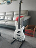 IBANEZ依班娜電貝斯GSR200-PW 主動(dòng)拾音初學(xué)者入門男女生四弦貝司BASS 曬單實(shí)拍圖