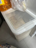 NITORI宜得利家居 簡(jiǎn)約便利收納桶帶蓋塑料6/12kg米桶 12KG 13L 曬單實(shí)拍圖
