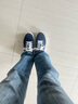 斯凱奇（Skechers）2025春季男士休閑板鞋輕盈耐磨橡膠底穩(wěn)健抓地力耐磨百搭 海軍藍(lán)色/NVY 42.5 曬單實(shí)拍圖