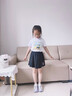 班尼路女童夏季套裝運(yùn)動(dòng)裙褲2025新款女孩涼感速干短袖洋氣短褲裙子夏裝 綠BN綠花小兔X+黑BN抱心兔XS 110 【推薦體重30-37斤】 曬單實(shí)拍圖