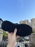 Jeep吉普網(wǎng)鞋男鞋夏季薄款鏤空涼鞋透氣飛織網(wǎng)面鞋子男士運動(dòng)休閑鞋 黑色 42 曬單實(shí)拍圖