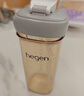 HEGEN海格恩吸管杯1-3歲330ml兒童PPSU多功能學(xué)飲杯直飲喝水杯粉色 曬單實拍圖