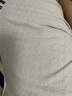 VENI MASEE男士A類嬰兒棉裙褲兩用寬松側(cè)邊開叉睡裙裸睡半身裙薄款抗菌開襠 紳士灰 3XL 【推薦體重180-210斤】 曬單實拍圖