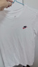 耐克（NIKE）T恤男士 2026新款夏季寬松休閑運動(dòng)健身圓領(lǐng)透氣半袖全棉跑步短袖 熱推/小標/白色 M (170/88A) 曬單實(shí)拍圖