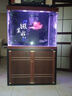 森森（SUNSUN）森森魚(yú)缸大型超白玻璃水族箱客廳復(fù)古底過(guò)濾免換水金魚(yú)缸龍魚(yú)缸 靠墻款100長(zhǎng)34.5寬80缸高74柜高 曬單實(shí)拍圖