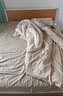 無印良品100%純棉床上四件套床上用品全棉床單被套200*230cm1.5/1.8米床 曬單實拍圖