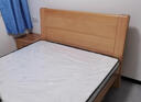 祥居櫸木實(shí)木床雙人床1.8米大床全實(shí)木原木風(fēng)床北歐簡(jiǎn)約加厚婚床 單床 1.8*2.0米框架結構（櫸木床板） 曬單實(shí)拍圖