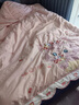 日本少女風(fēng)卡通兒童純棉四件套男女孩可愛刺繡三件套床上用品 琳娜貝爾 100全棉/送抱枕 學(xué)生宿舍床單款被芯150*200三件 曬單實拍圖