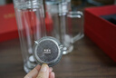 水宜生禮盒雙層玻璃杯保溫杯純鈦年會(huì )高檔泡茶水杯商務(wù)送禮物男套裝定制 雙層泡茶杯【辦公杯+玻璃杯】 曬單實(shí)拍圖
