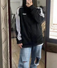 adidas休閑舒適三條紋立領(lǐng)夾克外套男裝秋季阿迪達(dá)斯官方輕運(yùn)動(dòng) 黑色/白(推薦選大一碼) M 曬單實(shí)拍圖