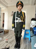 高中初中小學(xué)生儀仗隊服裝國旗班升旗手國旗護衛隊護升旗儀式服裝 超值男綠十二件套 160cm 曬單實(shí)拍圖