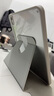 智思慧 適用蘋(píng)果2025款iPad11/10代保護套11/10.9英寸 旋轉支撐透明殼帶筆槽 十代平板硅膠全包皮套 灰色 曬單實(shí)拍圖
