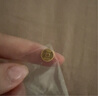行金銀中足金999五帝幣手鏈轉(zhuǎn)運珠金錢幣DIY編繩手串手繩 生日禮物 乾隆通寶（克重多退少補） 約0.5g 曬單實拍圖