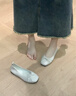 ZUOSAISI品牌單鞋女粗跟氣質(zhì)優(yōu)雅瑪麗珍鞋女2025秋季新品女鞋軟底鞋子女 杏色【內(nèi)增高】 6cm 32 曬單實拍圖