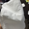 純白色500g重磅圓領(lǐng)涼感T恤純棉加厚情侶男女短袖大碼三本針半袖 白色-500g重磅 S 建議90-110斤 曬單實(shí)拍圖