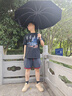 川布【德國】雨傘高能全自動暴雨專用男士大號加厚反向折疊便攜傘 黑武士【雙骨抗風+安全反光條+超大抗風】 曬單實拍圖