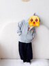 G.DUCKKIDS男童外套春秋季兒童外套2025新款衛(wèi)衣女寶寶洋氣小孩開衫外出服潮 熱售灰色帶帽外套 不含內(nèi)搭 90 cm建議身高76-85cm 曬單實拍圖