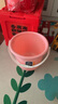 BAIWEN家用塑料水桶帶蓋塑料桶兒童小水桶盆桶美術(shù)畫(huà)畫(huà)水桶戶(hù)外裝水桶 1個(gè)6#4L無(wú)蓋粉色22*20CM 曬單實(shí)拍圖