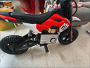 貝多奇兒童電動摩托車3-6歲兩輪電動車6-12歲小孩兒童車電動玩具車 兒童電動摩托車 紅色：24V電瓶+充氣輪+無極變速 曬單實拍圖