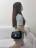 CinvaiKrose輕奢包包女包2025年新款女士斜挎包單肩鏈條包生日七夕情人節(jié)禮物 黑色Black【小號(hào)】送女友老婆走心 曬單實(shí)拍圖