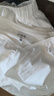 森馬（Semir）短袖t恤女涼感抗菌正肩修身2025夏顯瘦V領(lǐng)白色打底衫109325100002 曬單實(shí)拍圖