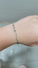 周生生  Pt950鉑金手鏈白金手鏈女款 70643B 計價(jià) 17厘米 - 4.65克(含工費400元) 曬單實(shí)拍圖