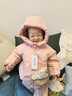 巴拉巴拉兒童羽絨服男女童冬季嬰兒寶寶外套2024造型時(shí)髦可愛208424107226 曬單實(shí)拍圖